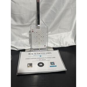 Louis Vuitton Takashi Murakami Multicolor Monogram Playing Card 8 of Diamonds